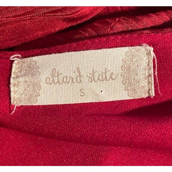 Altar'd State Size Small Red Shift Dress Short‎ Sleeve - Picture 3 of 4